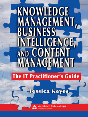cover image of Knowledge Management, Business Intelligence, and Content Management